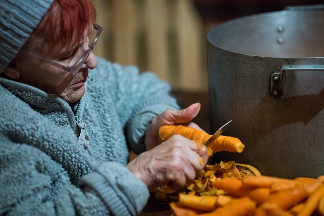 Ніна Михайлівна – одна з найактивніших хазяєчок хоспісу 